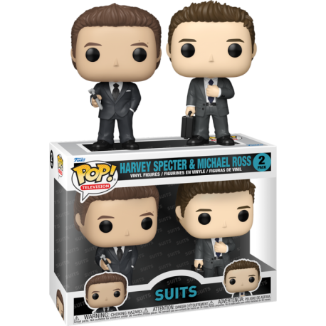Funko 2-Pack Suits - Harvey Specter & Michael Ross