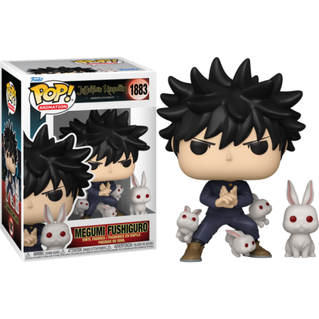 Funko Pop 1883 Megumi Fushiguro with Rabbit, Jujutsu Kaisen