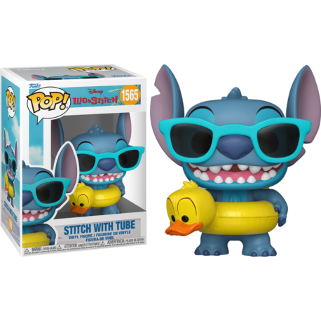 Funko Pop 1565 Stitch with Tube, Lilo& Stitch