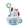 Sanrio Memo Stand Party Time Series Mini Figure Pochacoo - Hello Kitty and Friends 5 cm