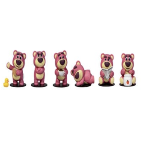 Toy Story Hero Box Teddy Bear Series Mini Figures Lots-o'-Huggin' Bear 8 cm (Blind Box)