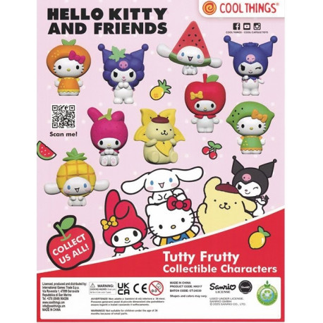 Hello Kitty & Friends - Tutty Frutty Blind Capsule