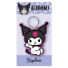 Kuromi Waving Keychain 2D PVC 7x12,5cm