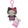 Hello Kitty Plush Bagclip Hello Kitty Skeleton Serie 2 12,5cm