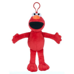Sesamstraat Knuffel Elmo Bagclip 10cm