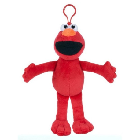 Sesamstraat Knuffel Elmo Bagclip 10cm