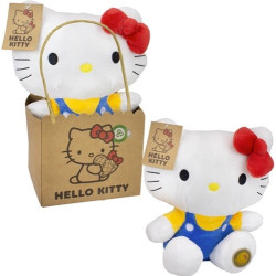 Hello Kitty Knuffel in Cadeauzak (Blauw) 27cm