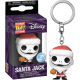 The Nightmare Before Christmas - Santa Jack with Jack-O-Lantern Pocket Pop! Keychain