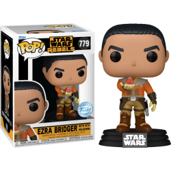Funko Pop 779 Ezra Bridger with Sith Holocron (Special Edition), Star Wars