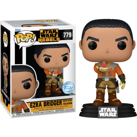 Funko Pop 779 Ezra Bridger with Sith Holocron (Special Edition), Star Wars