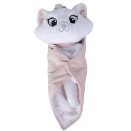 Disney - Marie Plush in Blanket 25cm