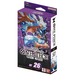 One Piece TCG: Starter Deck - Purple/Black Monkey D. Luffy (ST-26)