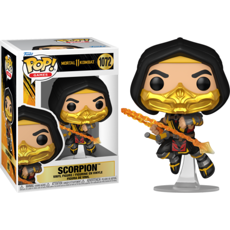 Funko Pop 1072 Scorpion, Mortal Kombat 11