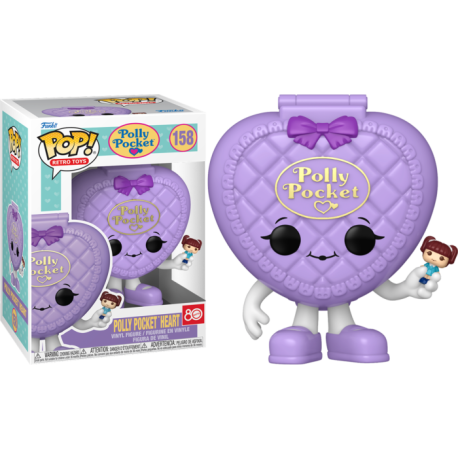 Funko Pop 158 Polly Pocket Heart, Retro Toys