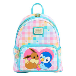 Pokemon by Loungefly Mini Backpack Piplup and Eevee
