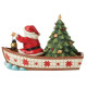 Jim Shore Heartwood Creek - Seas Of Giving (Santa In A Boat)