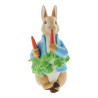 Peter Rabbit With Radishes Porcelain Figurine - Limited Edition