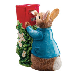 Peter Rabbit Posting A Letter Money Bank