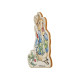 Peter Rabbit With Radishes Wooden Magneet
