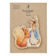 Peter Rabbit And Squirrel Nutkin Wooden Magneet