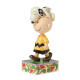 Jim Shore - Head Honcho (Snoopy On Charlie Brown's Head Figurine)