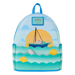 Jaws - 50th Anniversary 10" Faux Leather Loungefly Mini Backpack