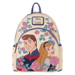 Loungefly Sleeping Beauty (1959) - Aurora & Prince Phillip 10" Faux Leather Mini Backpack