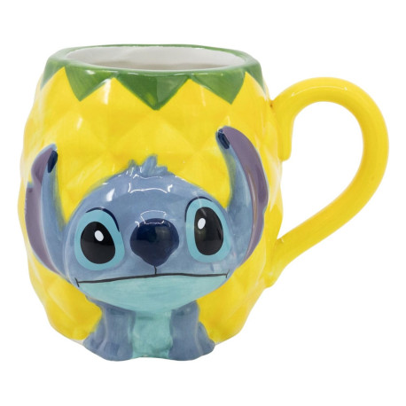 Lilo & Stitch 3D Mok Stitch Pineapple 414 ml
