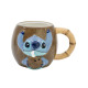 Disney 3D mok in gift box Stitch in Coconut 420 ml