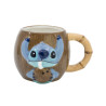 Disney 3D mug in gift box Stitch in Coconut 420 ml