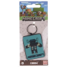 Minecraft Sleutelhanger 2D PVC 6,5x12cm V1