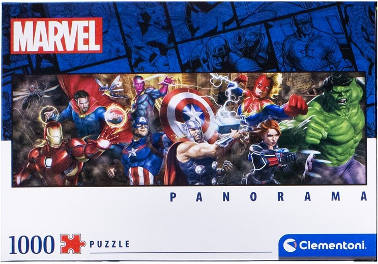 Marvel - Panorama Puzzle 1000pcs - Wondertoys.nl