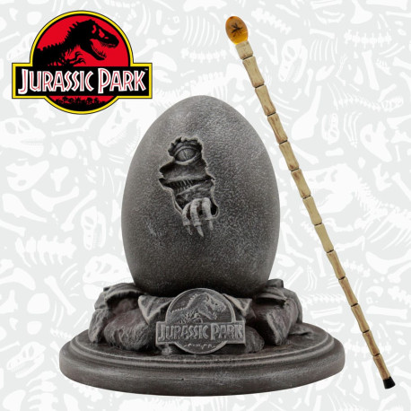 Jurassic Park Replicas 30th Anniversary Replica Egg & John Hammond Cane Set
