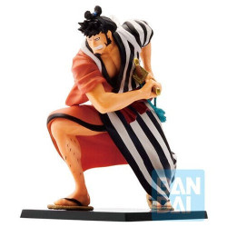One Piece Ichibansho PVC Statue The Nine Red Scabbards is Here Kinemon 11 cm