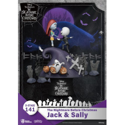 Nightmare before Christmas D-Stage PVC Diorama Jack & Sally 15 cm