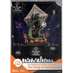 Nightmare before Christmas D-Stage PVC Diorama The King of Halloween 15 cm