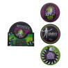 Beetlejuice Onderzetters 4-Pack
