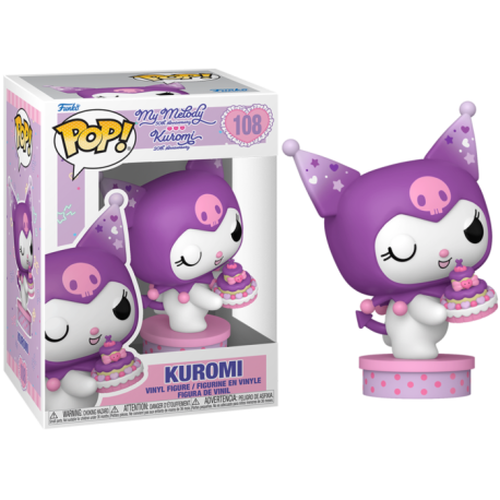 Funko Pop 108 Kuromi with Cake, Hello Kitty & Friends