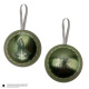 Lord of the Rings Tree Ornament with Brosche Lorien Leaf
