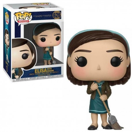 Funko Pop 626 The Shape Of Water Elisa with Broom - Wondertoys.nl