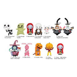 Nightmare before Christmas 3D PVC Bag Clip Series 5