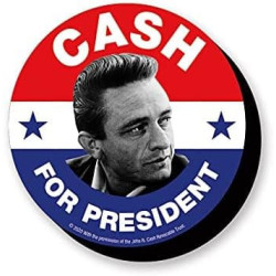 Johnny Cash: President Funky Chunky Magneet