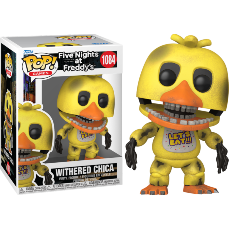 Funko Pop 1084 Withered Chica, Five Nights At Freddy's