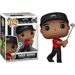 Funko Pop 05 Tiger Woods, Sun Day Red