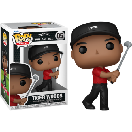 Funko Pop 05 Tiger Woods, Sun Day Red