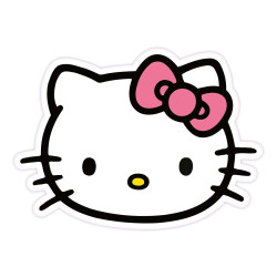 Sanrio Kussen Hello Kitty Face 36 cm
