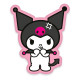 Sanrio Kussen Kuromi Smiling 36 cm
