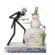 Disney Traditions - Jack Skellington Discovering Snowman