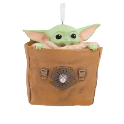 Hallmark Ornament - Grogu in Bag