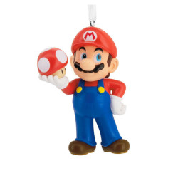 Hallmark Ornament - Super Mario with Mushroom